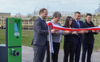 Modelowa stacja zlewna już otwarta